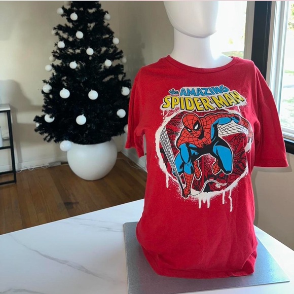 Marvel Tops - Marvel Amazing Spider-Man Red T-Shirt